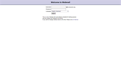 Desktop Screenshot of mail.tis-museum.org